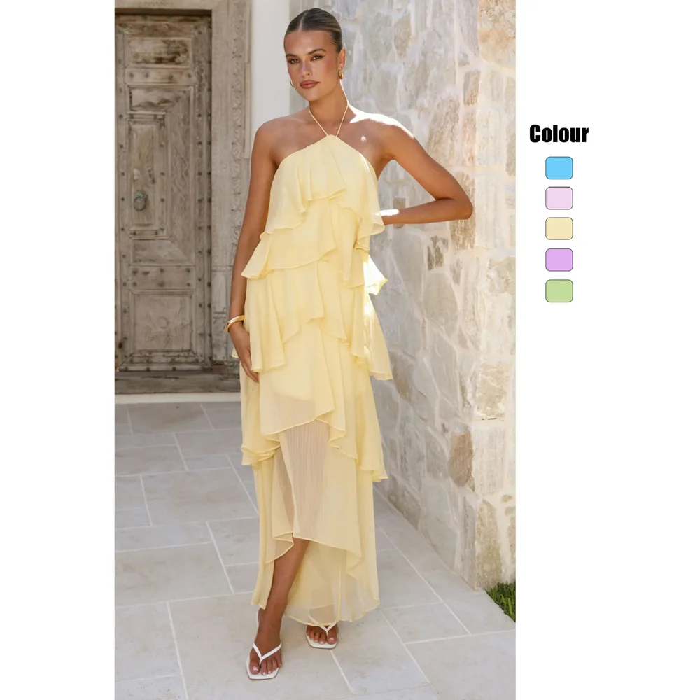 nuevo-vestido-maxi-elegante-de-gasa-con-volantes-y-cuello-halter-diseno-escalonado-estilo-hada-versatil-para-vacaciones-moda-femenina-2026