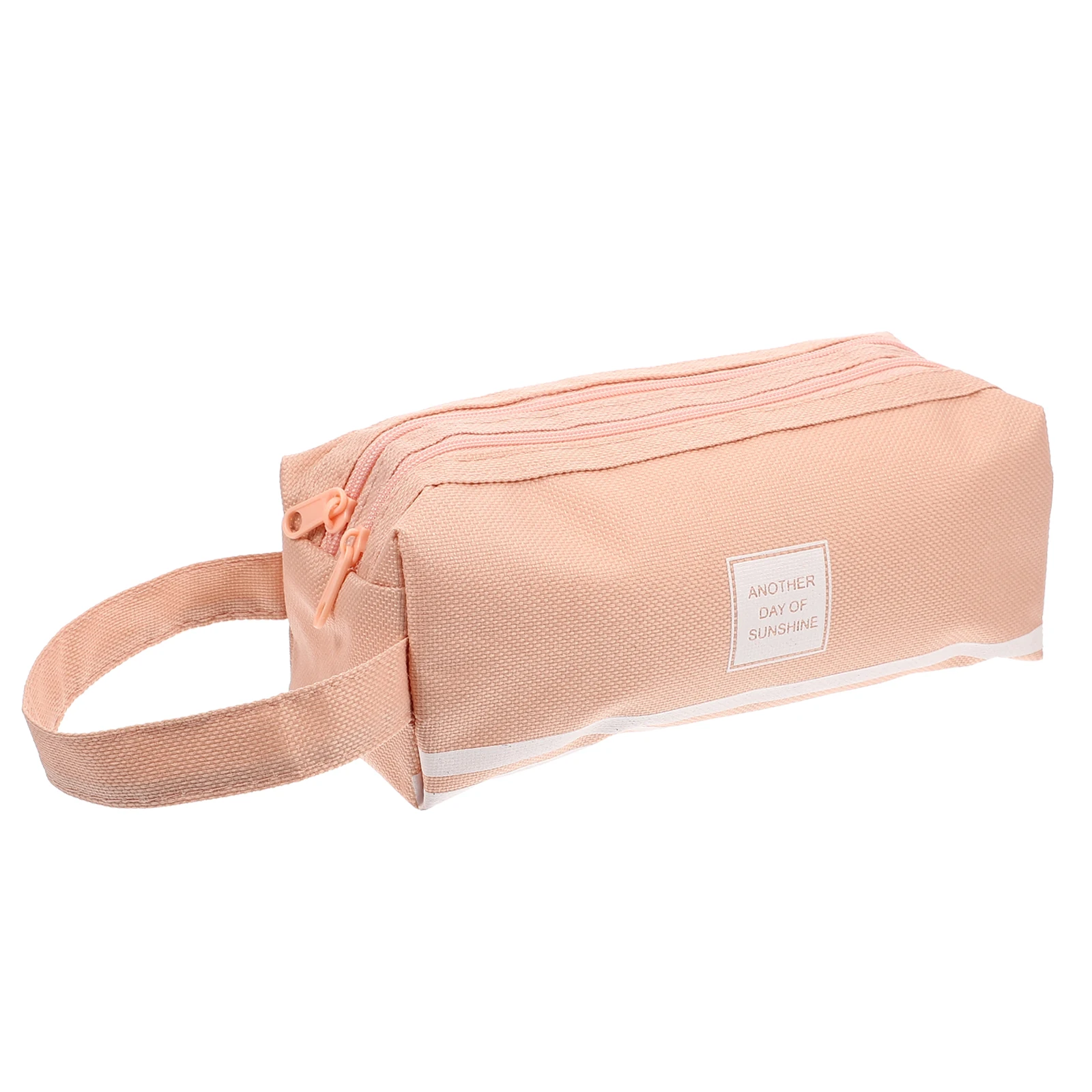 

Oxford Cloth Double layer Pencil Case Large Capacity Lightweight Portable Stationery Bag Lovely Pattern Kids Practical Students