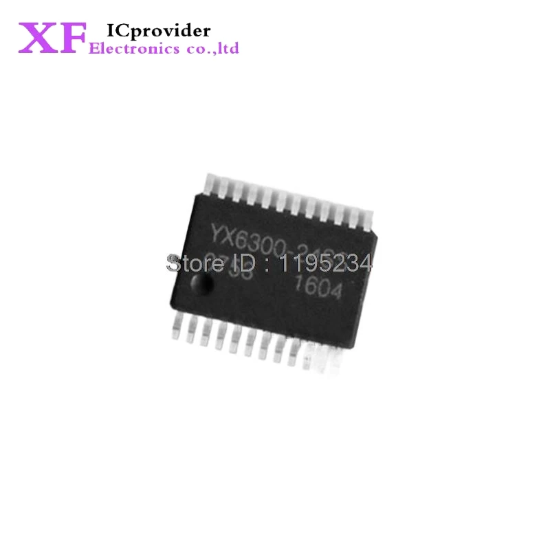 YX6300-24SS YX6300 Serial mp3 spots feature MP3 programs can be linked to U disk TFcard SD card chip YX630024SS YX6300-24