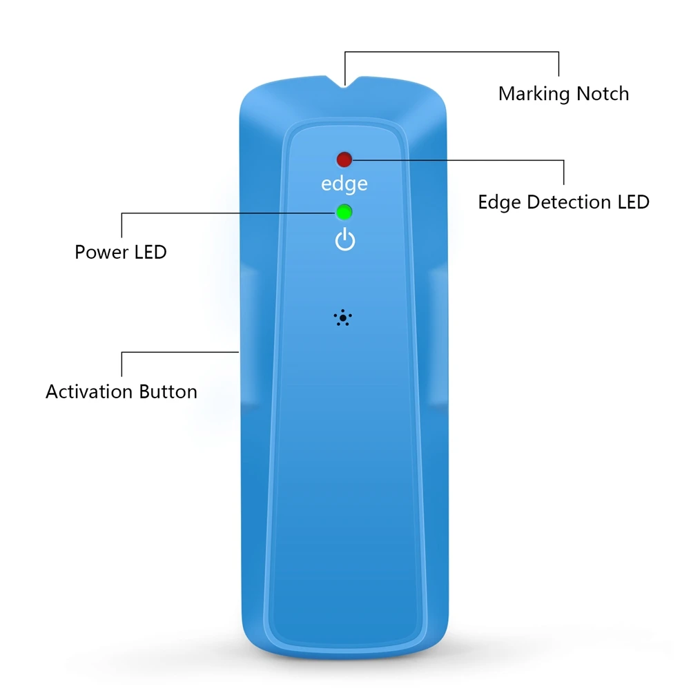 B68A Metal Detector Wall Detector Find Metal Wood Studs Voltage Live Wire Detect Wall Scanner Electric Box Finder