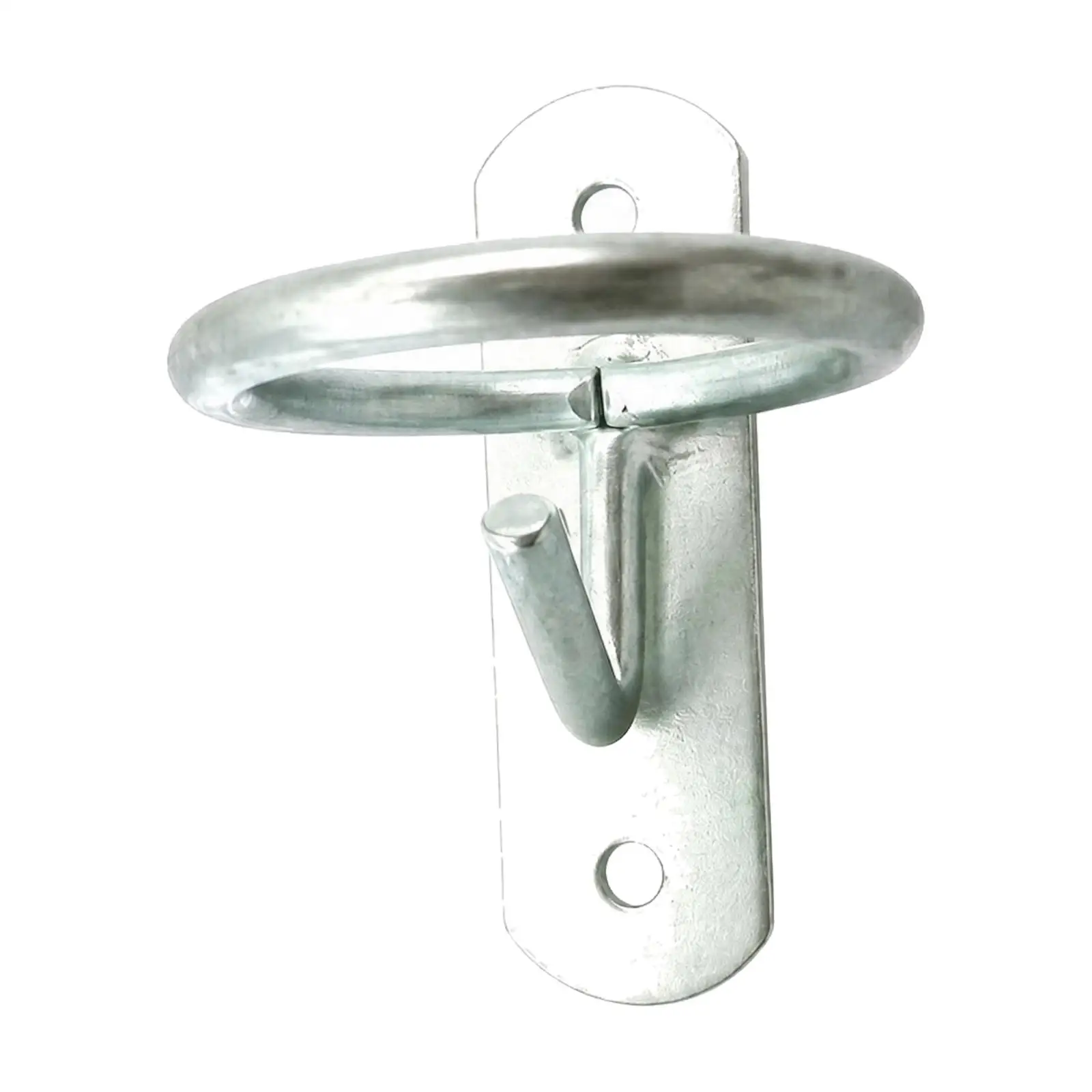 Stable Equipment Wall Hook Bucket Holder Iron Mounting Plate Organizer for Horse Barn Gear Storage Low Carbon Steel