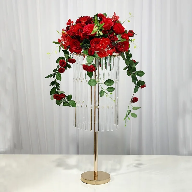 5/10 Stück Neue Elegante Acryl-Blumenständer für Hochzeiten und Partys, Moderne Tischvase, Dekoration für Zuhause und Veranstaltungen – Detail 3