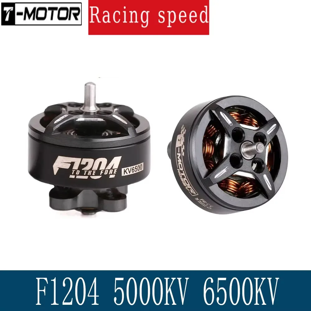 

T-MOTOR F1204 6500KV/5000KV 2-3S Ultra-Light Brushless Motor for 2.5-3 Inch Toothpick & Cinewhoop FPV Racing Drones
