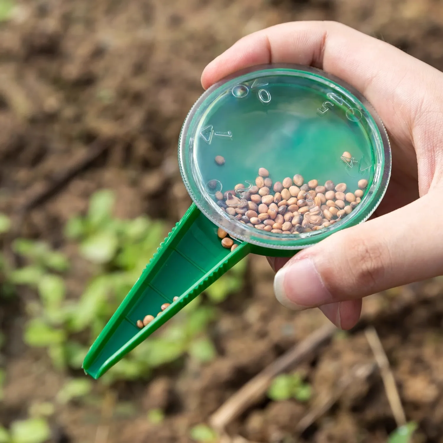 

1PC Seed Sower Garden Planter Handheld Seeder Gardening Supplies for Flowers and Plants Efficient Planting Tool