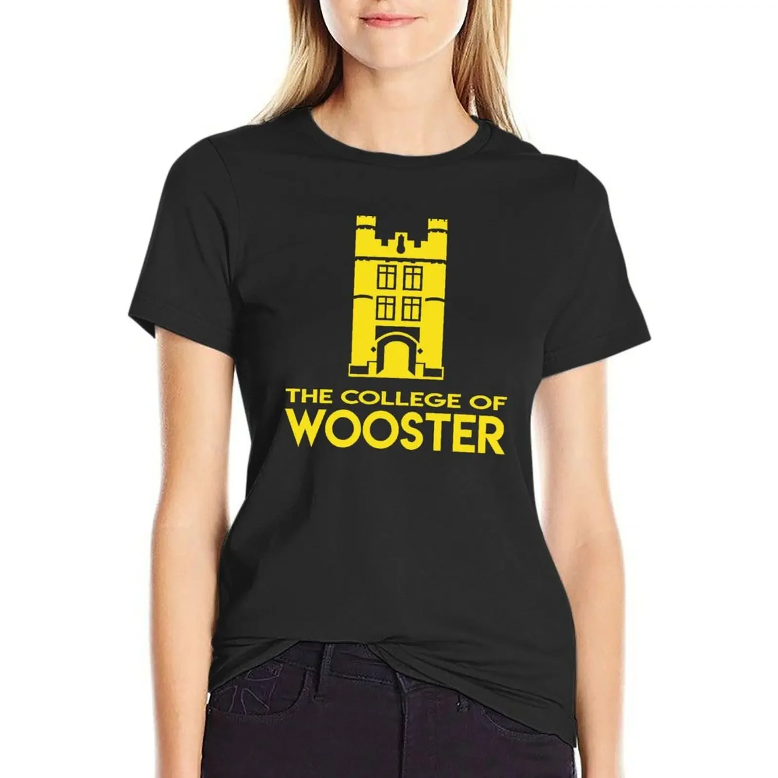 

College of Wooster T-Shirt tees funnys aesthetic clothes T-shirt Women