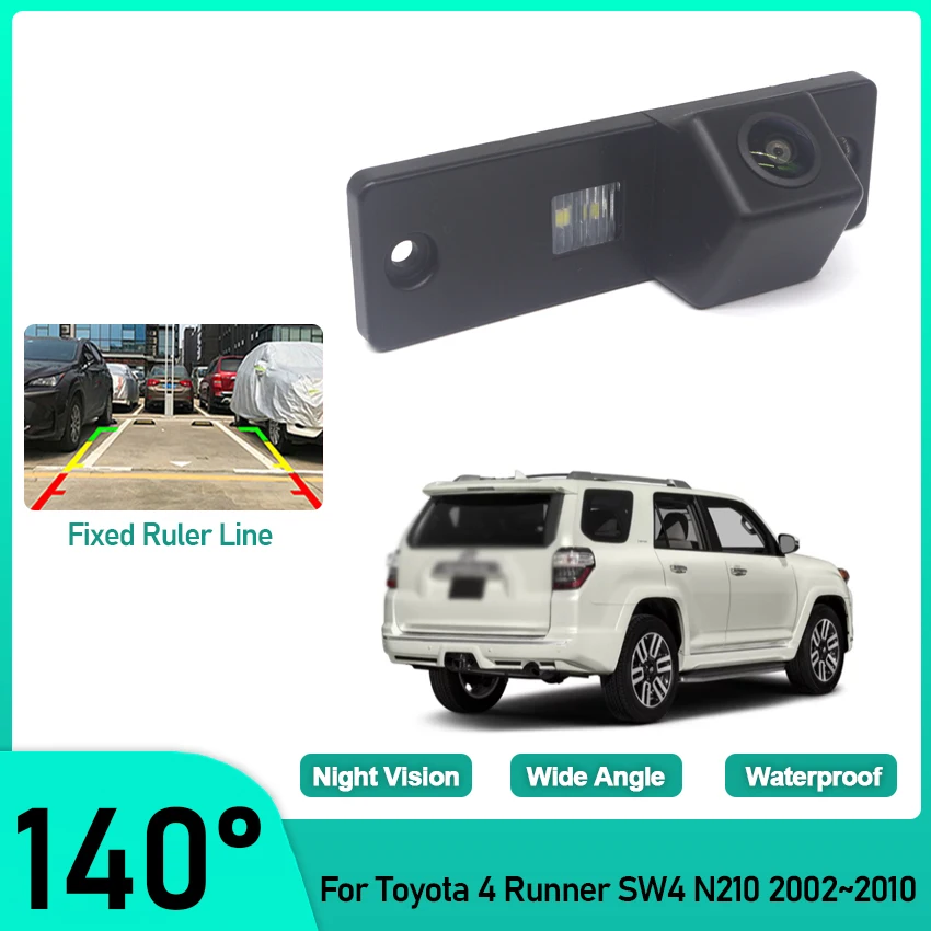 Rear Camera For Toyota 4 Runner SW4 N210 2002~2007 2008 2009 2010 HD Night Vision CCD rear view camera license plate camera