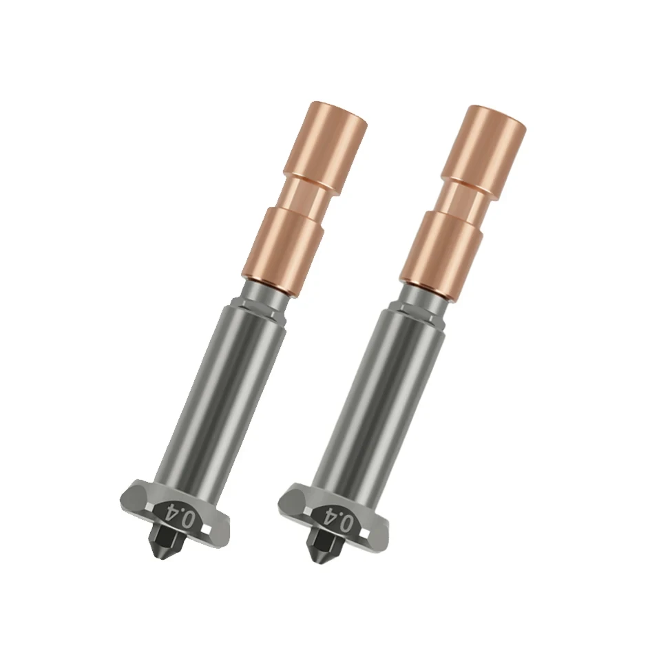 Für Anycubic Kobra 3 Max Hotend 0,4 0,6 0,8 mm Hotend für Kobra 3 Max Combo Quick-Swap integrierte Düse aus gehärtetem Stahl