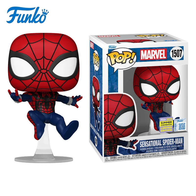 Funko POP! Marvel Superheroes - The Amazing Spider-Man Peripheral Figure, Trendy Toy Model, Decorative Ornament, Doll, Gift - Image 3