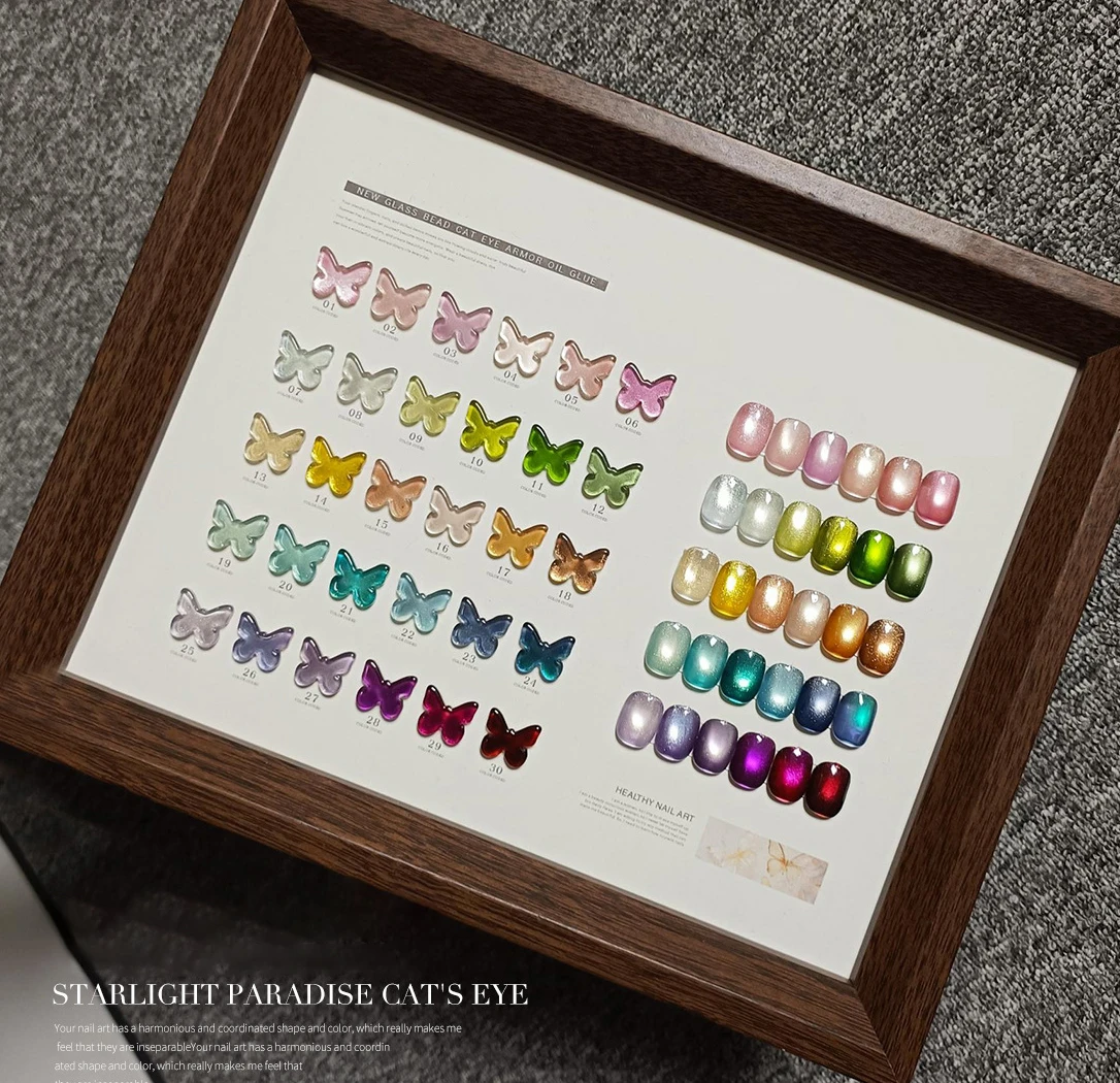 

36-56 шт. гель-лак для ногтей «кошачий глаз», корейский полуперманентный гель телесного цвета, замачиваемый УФ и светодиодный, долговечный, кончики ногтей, товары для рукоделия, аксессуары