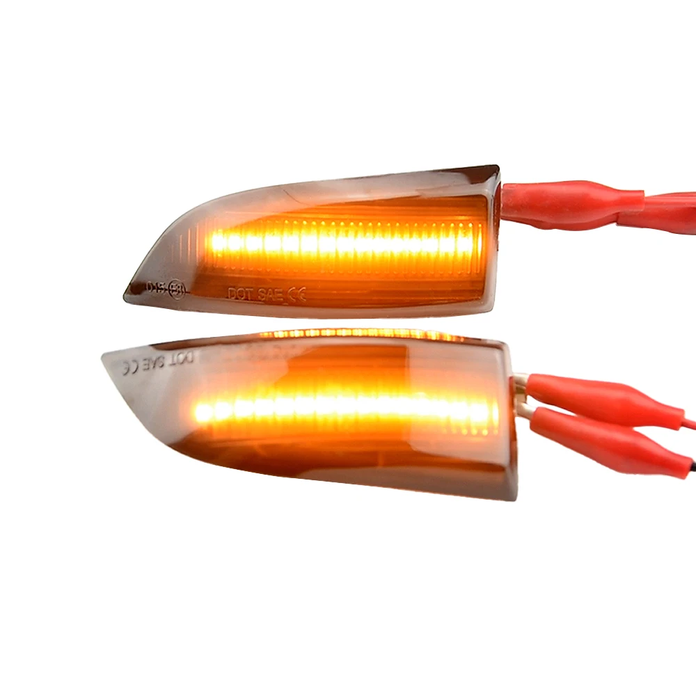 LED Dynamic Turn Signal Mirror Sequential Indicator Light For Renault Megane MK3 Laguna III X91 Scenic Fluence Latitude Safrane