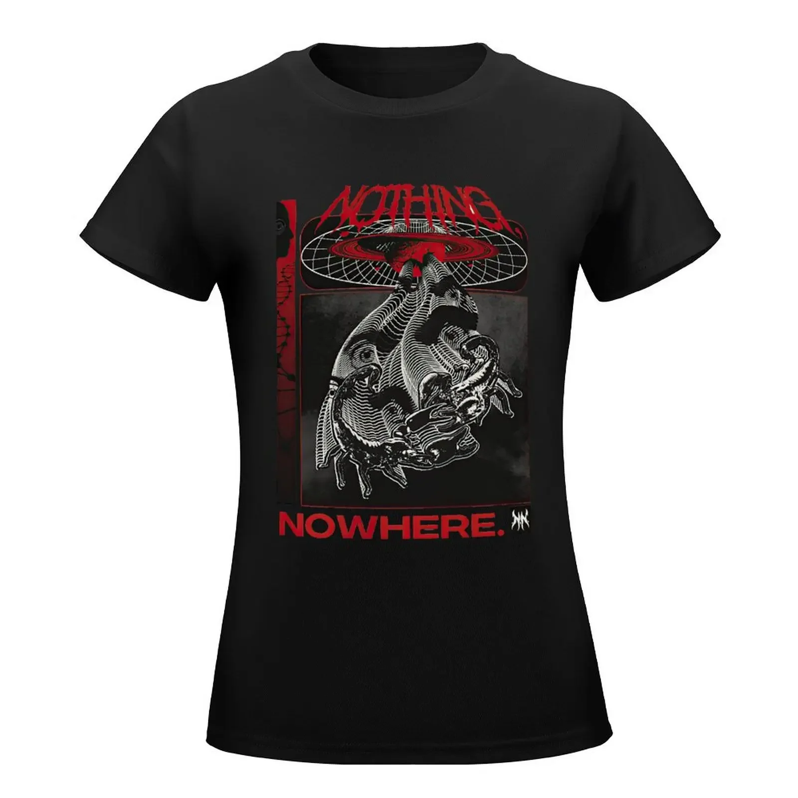 nothing nowhere T-Shirt tops tees tops for Women