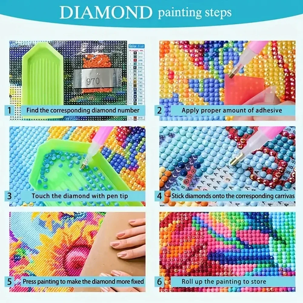 5D DIY الماس اللوحة مصاص دماء فتاة الكرتون شبح كامل جولة الماس التطريز عبر غرزة الماس الفسيفساء ديكور المنزل