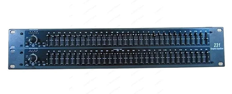 231/231S double 31 segment 2U professional stage performance home equalizer