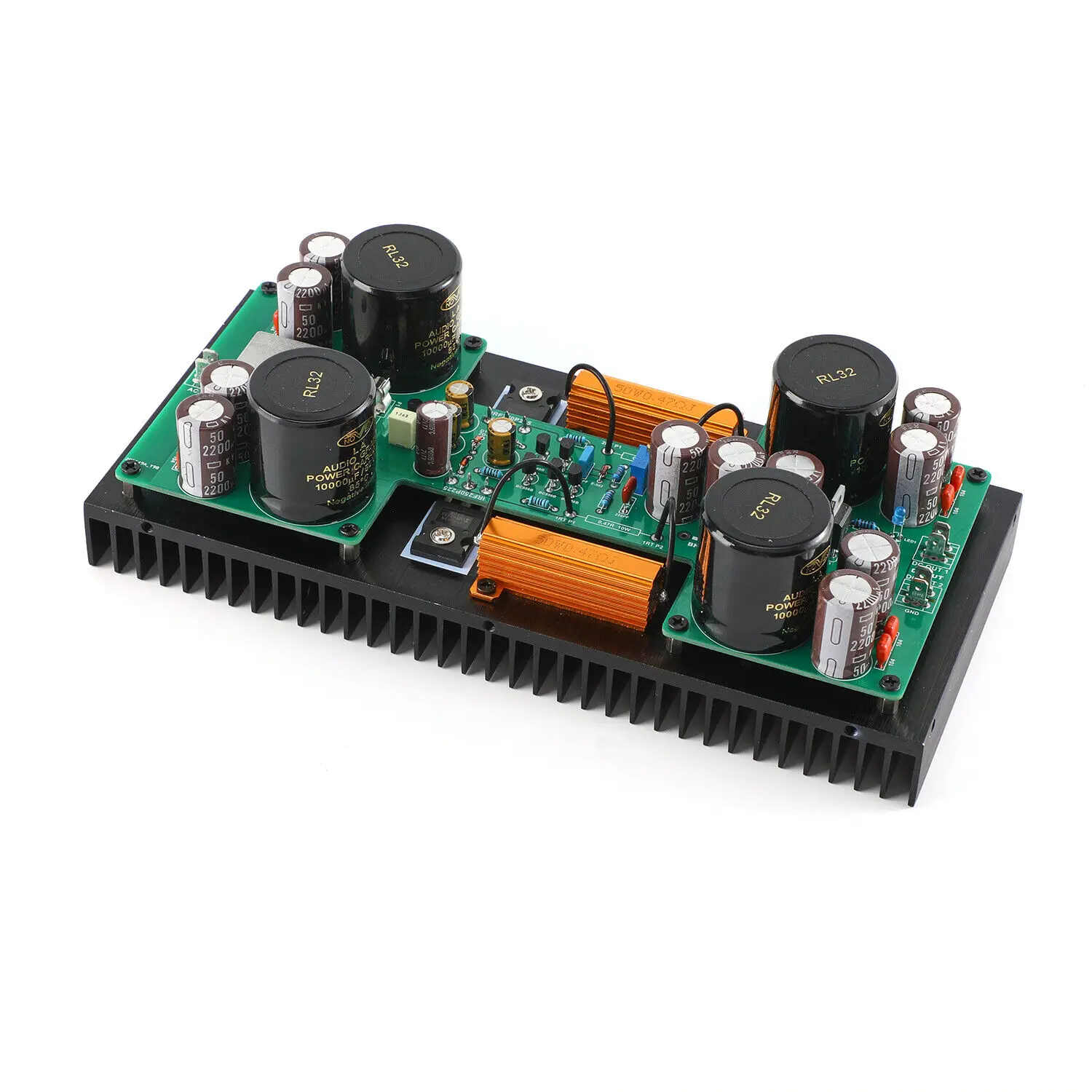 

6A High Current Linear Regulated Power Supply Board With Heatsink DC3.3V-DC36V