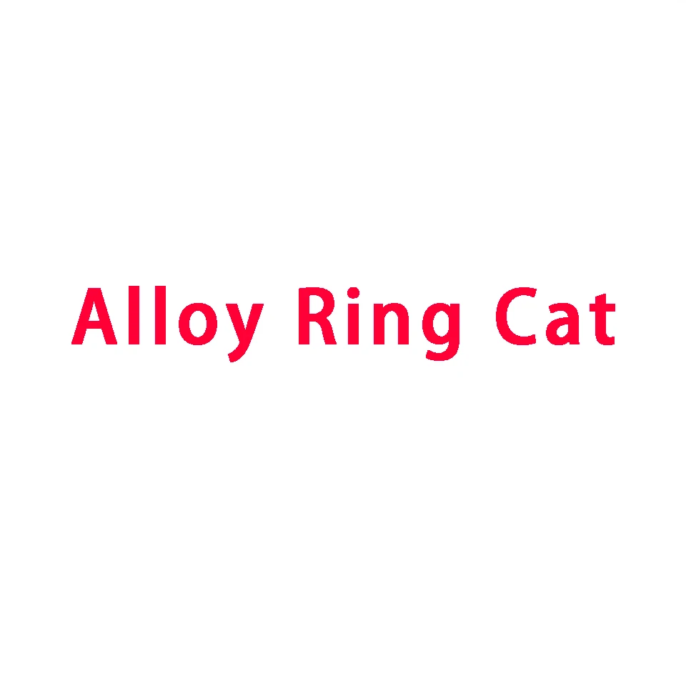 

100pcs Alloy Ring Cat