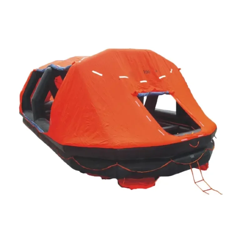 6 Person Self-right Rubber Inflatable Life Raft SOLAS Certified for International Voyages