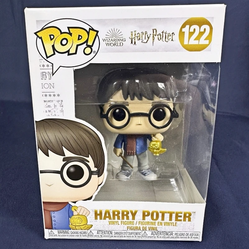 Funko Pop Original Mundo Mágico Harry Potter # Figura de Vinilo 122, Modelo Coleccionable Nuevo, Adorno de Escritorio, Juguete de Regalo para Fanáticos