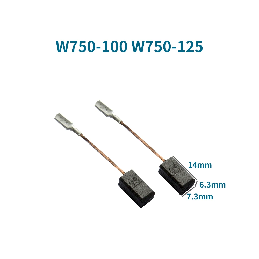 

Carbon brush for Metabo W750-100 W750-125 W 750-100 750-125 angle grinder carbon brush accessory replacement