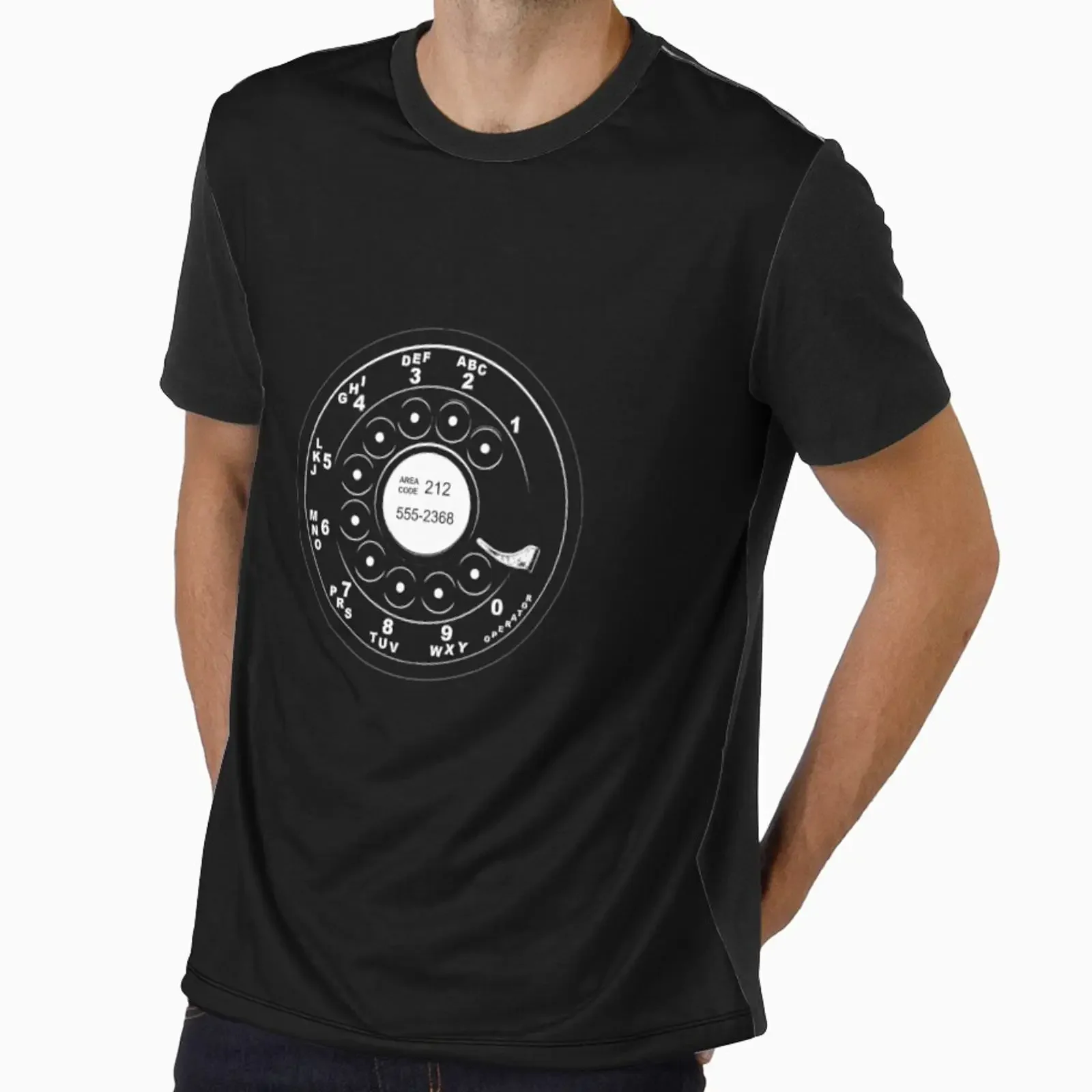 Rotary Dial designed and sold by T ShirtNoir vintage Washed Stretched designer clothes Top For Everyday Wear Stylish graphic