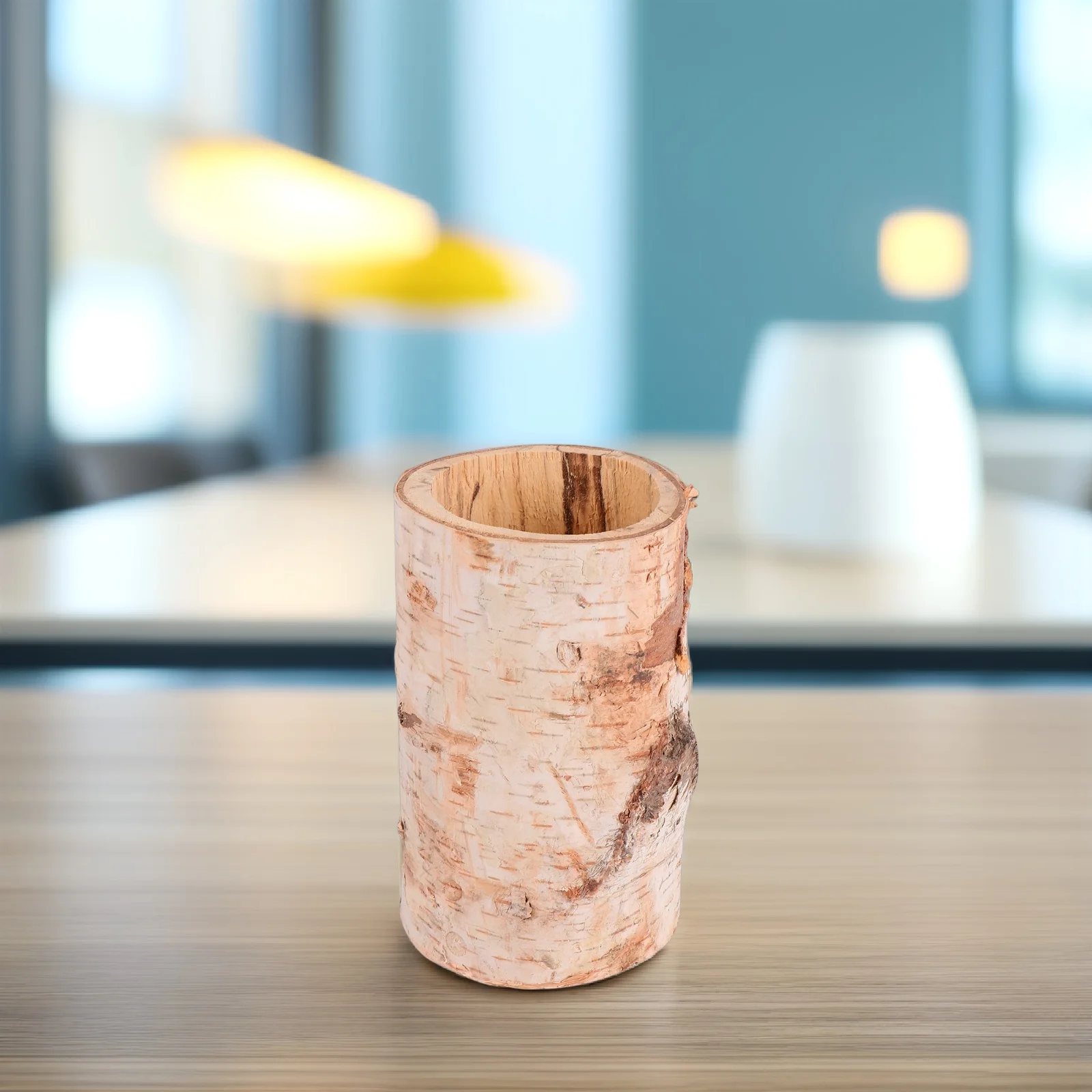 

Wooden Flower Pots Handmade Birch Bonsai Garden Decor For Indoor Outdoor Home Office Party Decoration Gift Cactus