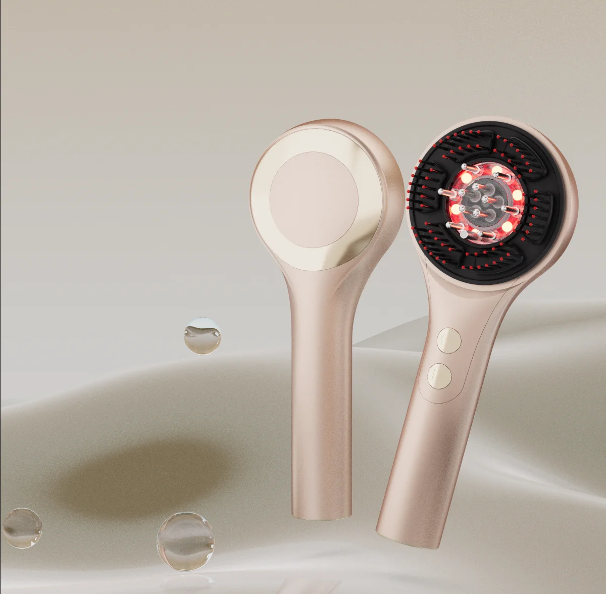 Resoxy 3MP AI Vision Head Massager Electric Hair Growth Comb Laser Detection EMS Scalp Care Oil Infusion Brush, Hair Care Tool