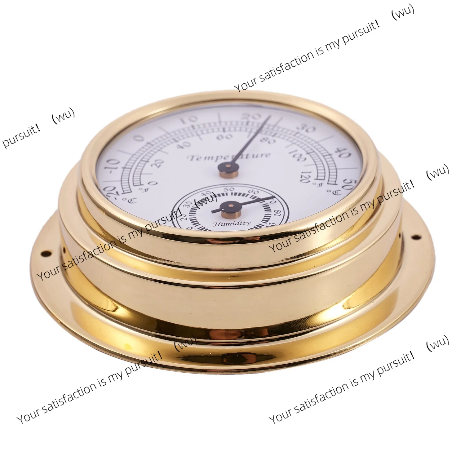 ZOCI-A04I Thermometer Hygrometer Barometer Watches Clock 2 Whole Set Weather Station Meter