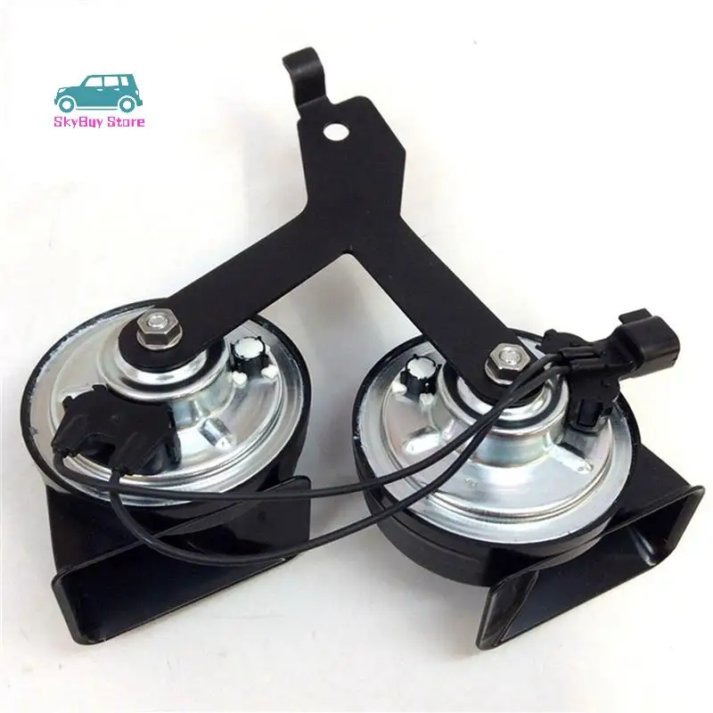 

2X автомобильный низкий и высокий звуковой сигнал в сборе с монтажными кронштейнами для Ford F-150 9L3Z-13832-A 9L3Z13832A 9L3Z13832AB