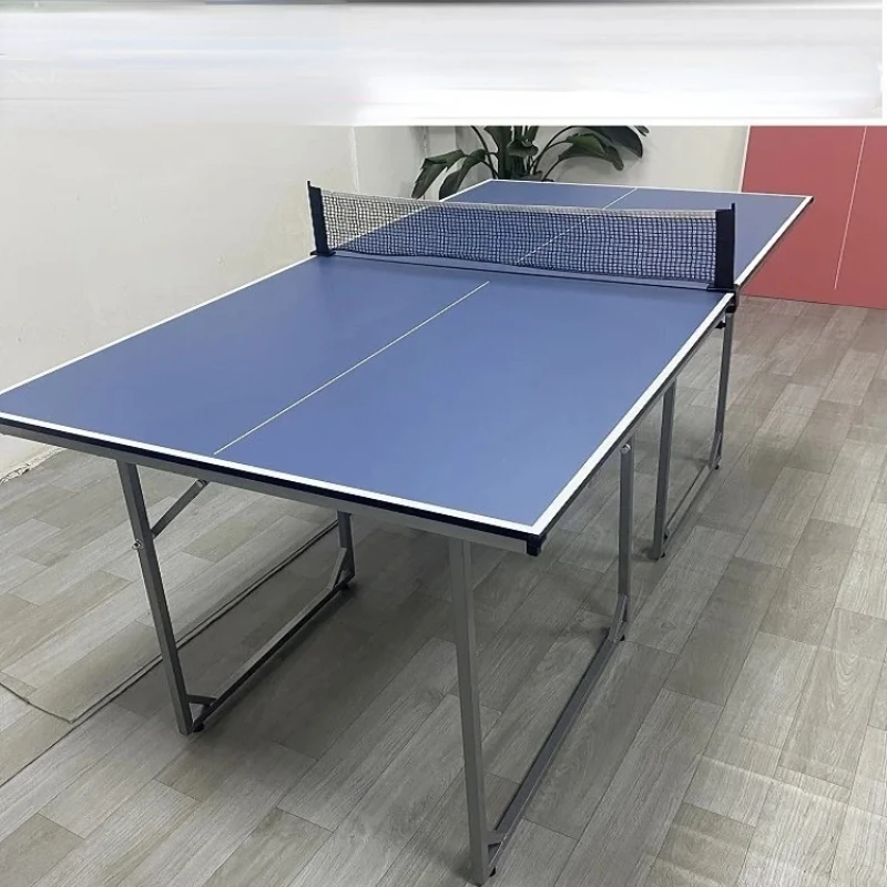 

Indoor table tennis table, children's table, household foldable table, movable small table tennis table