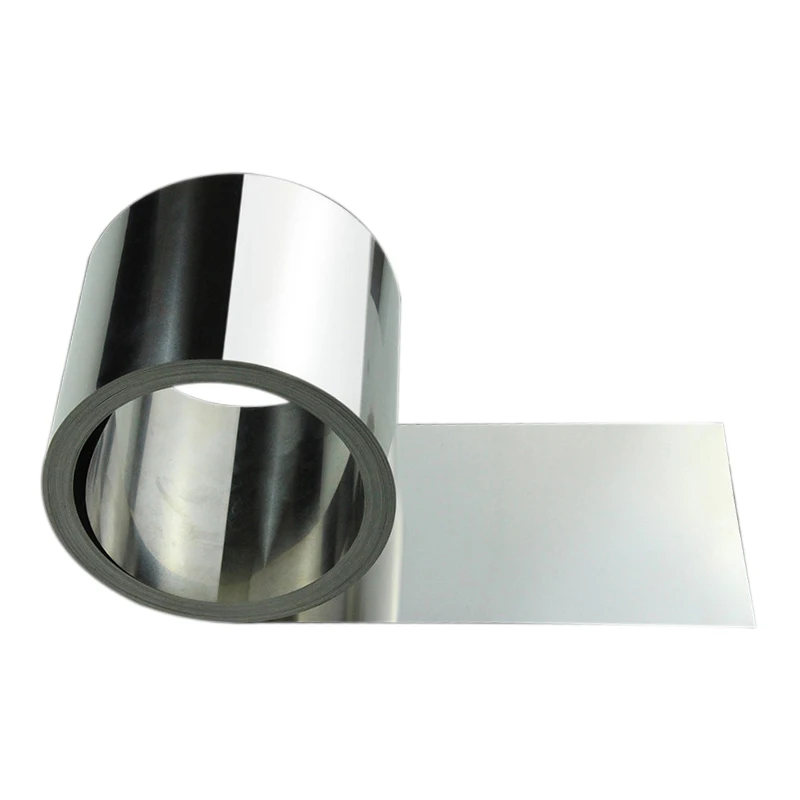 Thickness 0.01mm ~ 0.1mm Stainless Steel Strip 304 Steel Sheet Thin Steel Plate / Foil Corrosion Resistance Can Customize Size