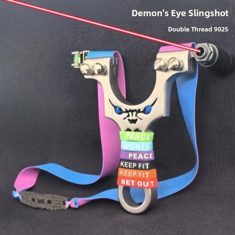outdoor-stainless-steel-double-thread-devil-power-bow-high-precision-large-power-rubber-band-for-adults-traditional-toy-arrows