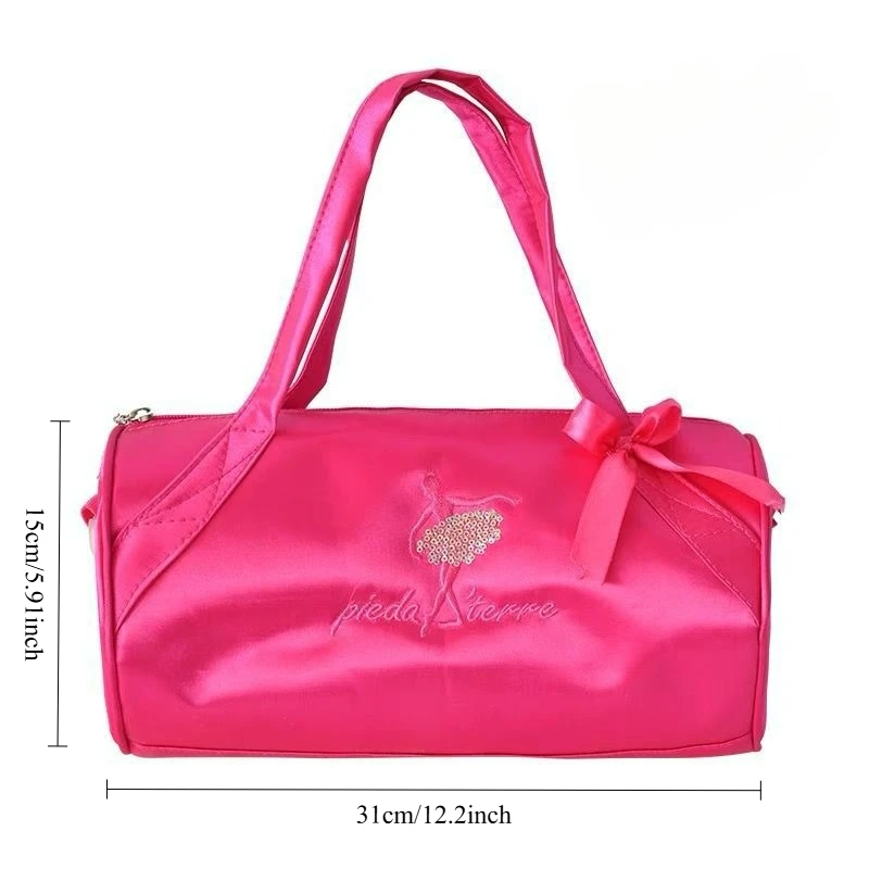 Children Dance Bag for Girls Single Shoulder Crossbody Ballet Dancing Backpack Kids Clothes Shoes Dress Handbag view 5