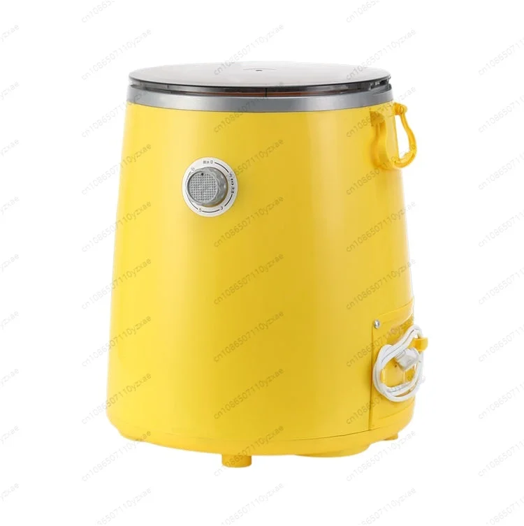 low noise yellow all-in-one machine 2.8kg  turbine washing machine portable mini washing machine with rotary dryer