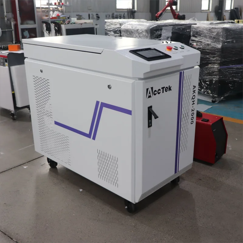 2000W Laser 4 in 1 Steel Aluminum Weld Seam Cleaning Handheld Laser Welding Machine