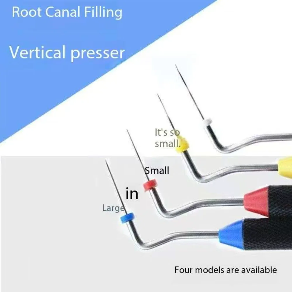 Dental Endodontic Hand Plugger Tip Endo Instrument Teeth Filling Vertical Pressurizer Root Canal Filling Presser Dentistry Tools