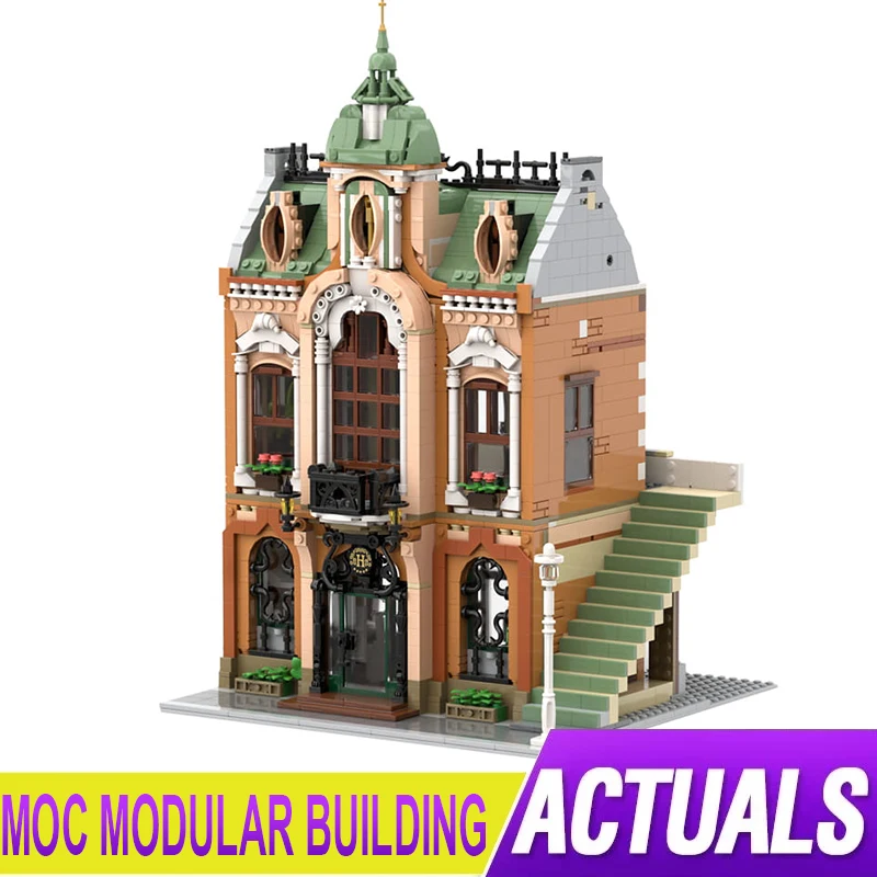 MOC-131307 MOC Art Gallery Compatible 10297 Modular Buidling 2598pcs Blocks Bricks Educational Puzzle Toys Birthday Gifts