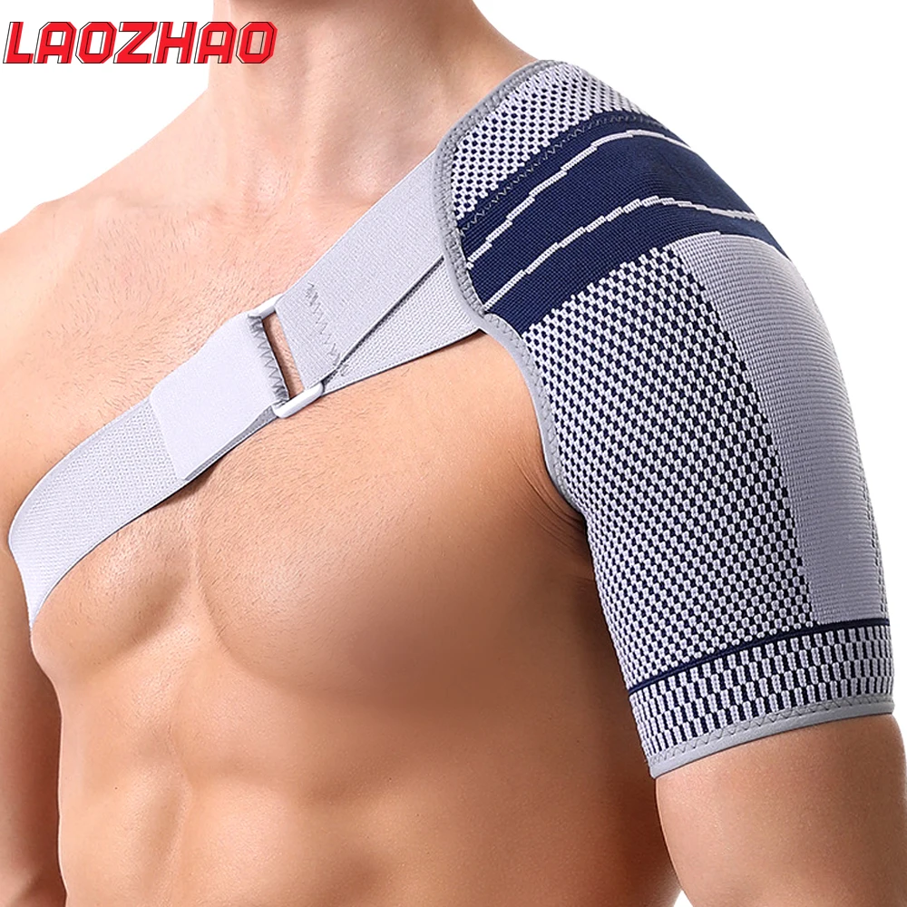 Rotator Cuff Shoulder Brace - Adjustable Compression Sleeve for Pain Relief,Support for Torn Rotator Cuff,Labrum Tear,Men &Women