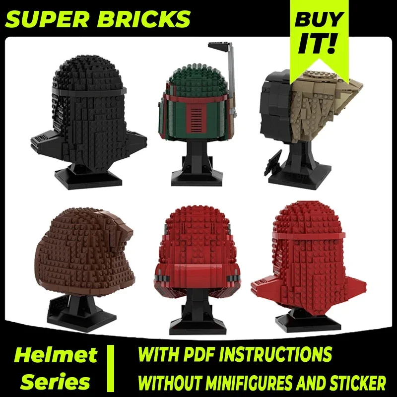 Star Movie Model Moc Building Bricks Empire Helmet Collection Technology Modular Blocks Gifts Christmas Toys DIY Sets Assembly