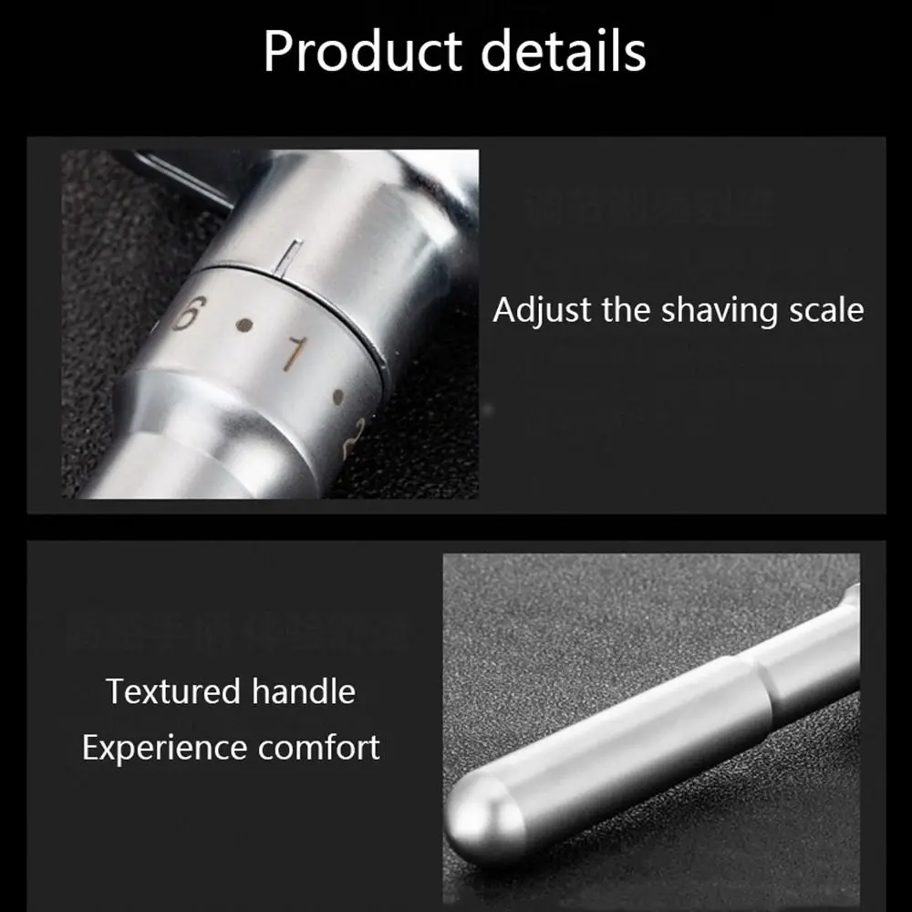 Steel Blade Mild Male Womens Hair Removal Tool Double Edge Razor Classic Men Shaving Adjustable Safety Razor Manual Shaver