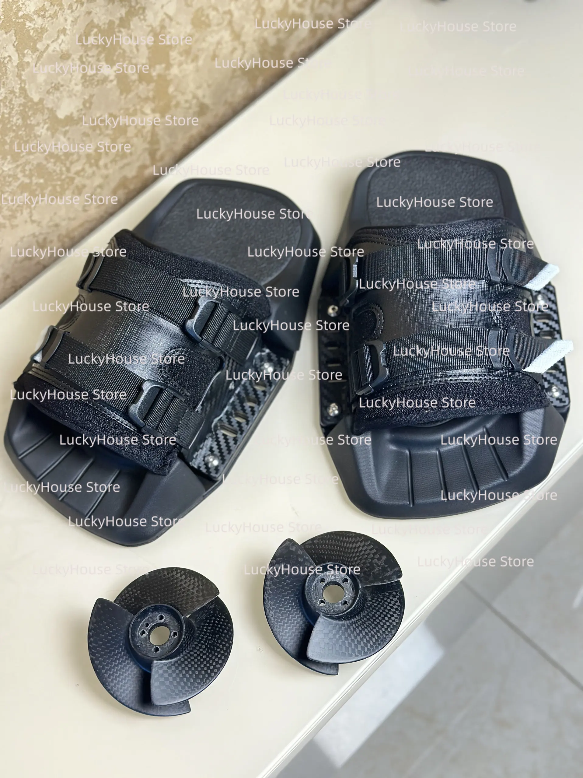 New Adjustable Surfboard Foot Straps Boots Cover with Elastic Tightening