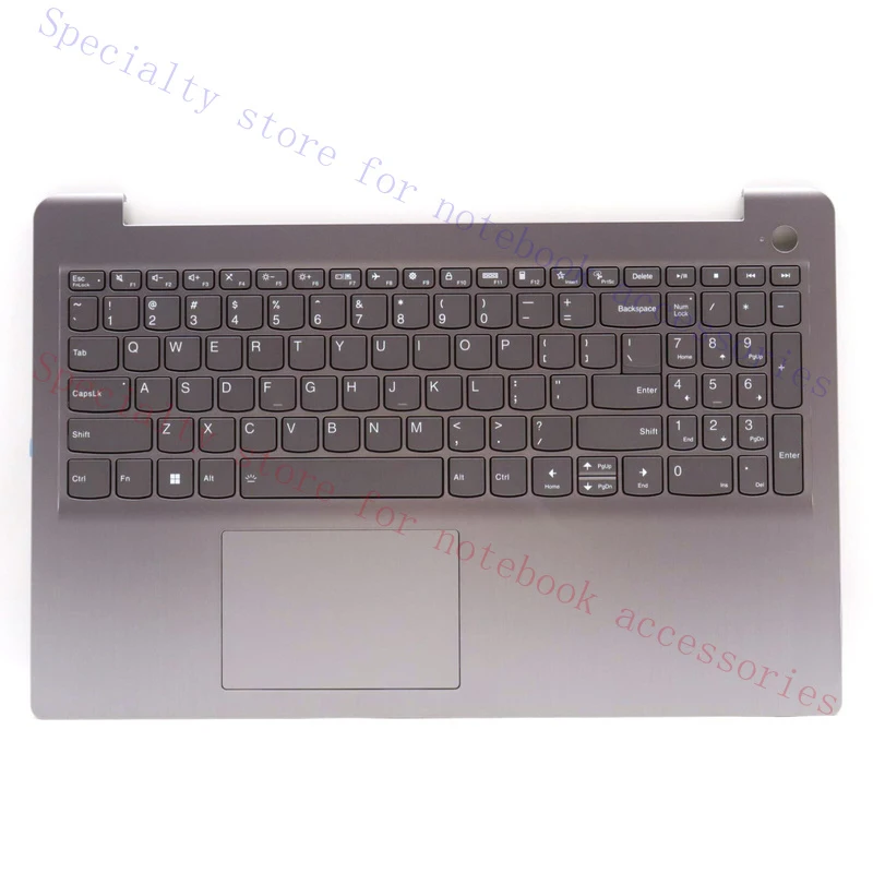 

A+ New Palmrest Upper Case US Backlit KB FP For Ideapad 3 15IAU7 82RK 3 15ABA7 82RN