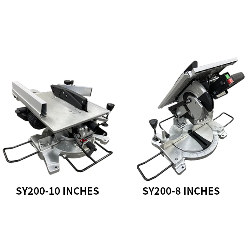 8 inches/10 inches New type sawing and cutting Dual-purpose Portable 110v or 220v Aluminum Wood Panel machine