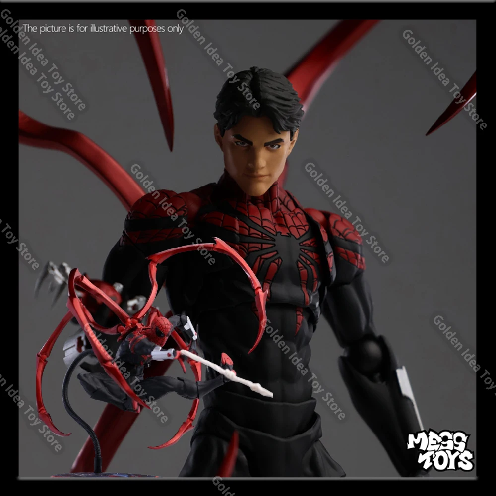 2025 Mess Toys Superior Spider Man Action Figure Messtoys Spiderman Vicino Dottore Polpo Peter Parker Anime Giocattoli Regali