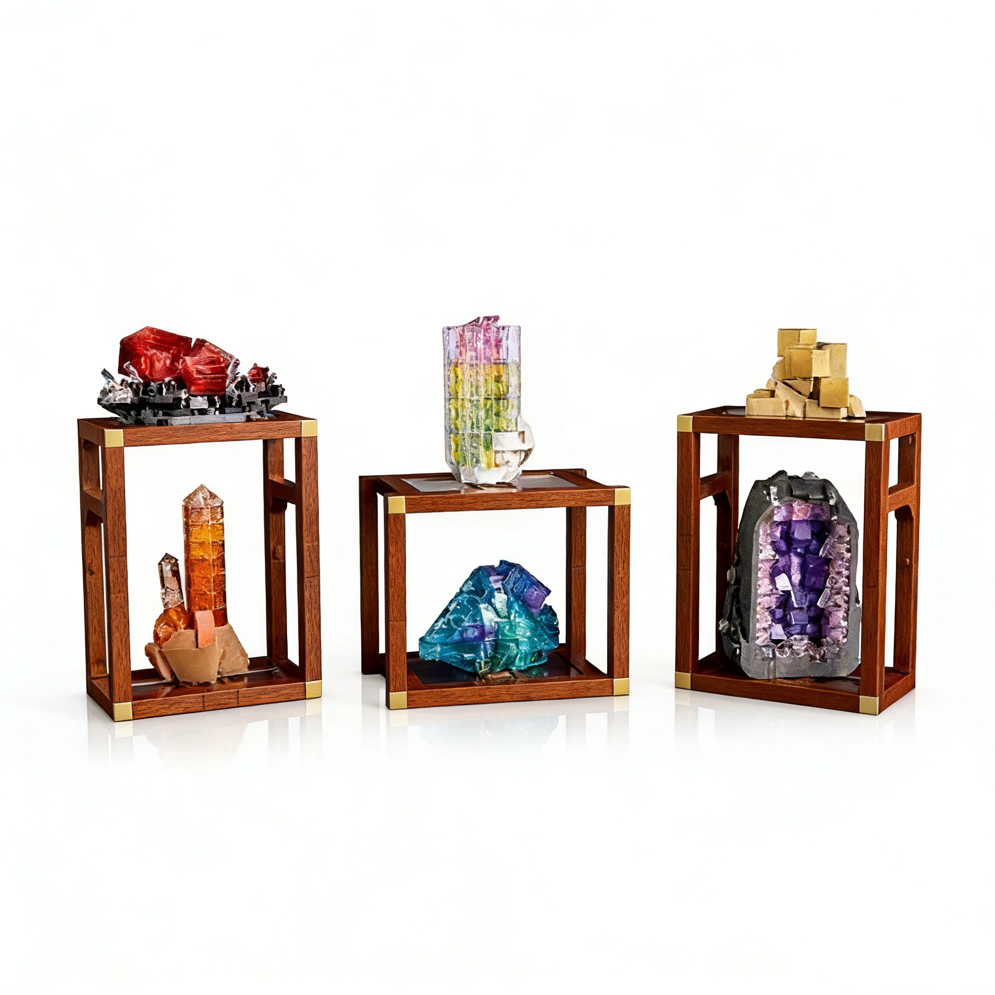 2026 New Mineral Collectibles, Suitable for Home Decoration and Holiday Gift Selection Toys