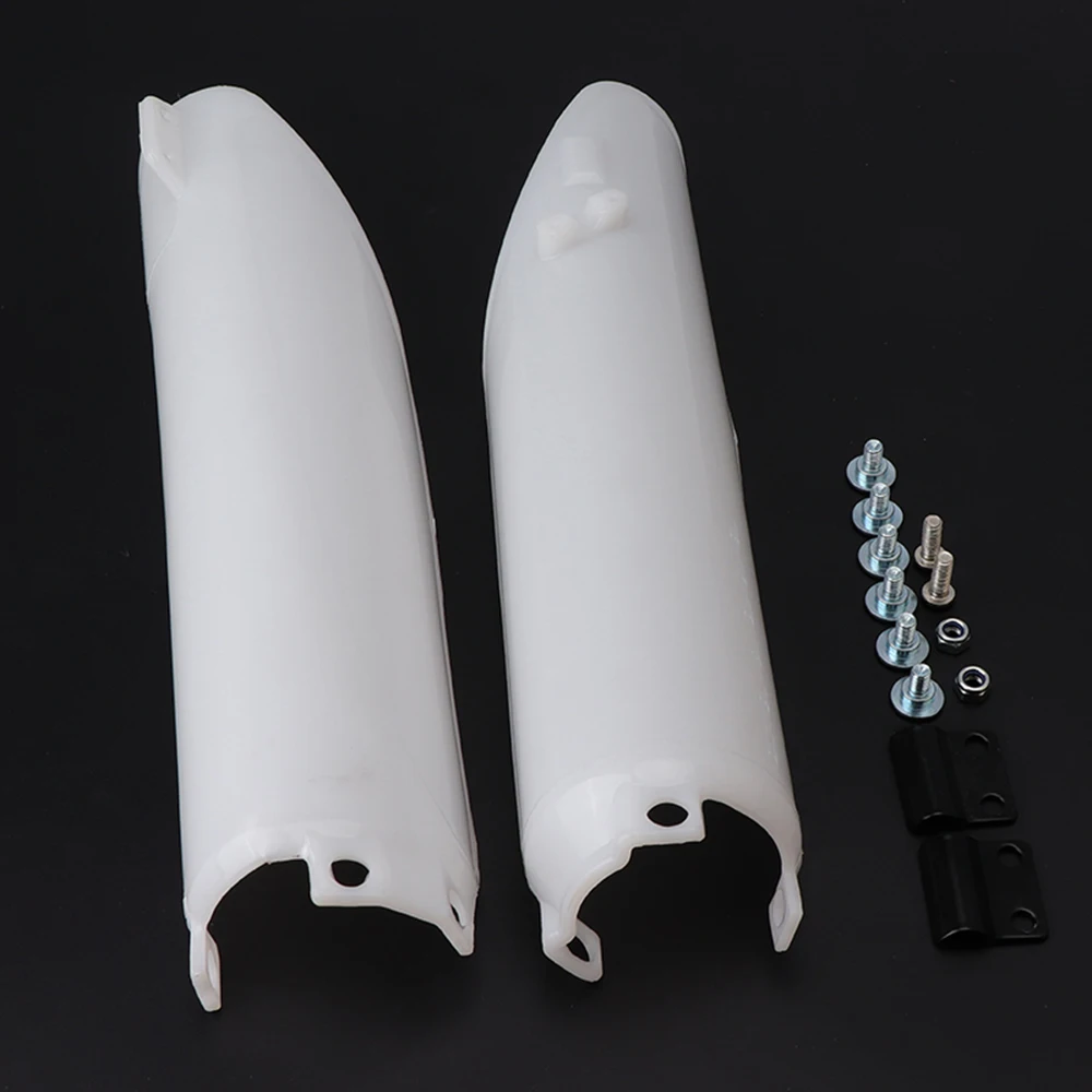 

1 pair Front Shock Protector Plate Fork Cover Shock Cover for Honda CR125 CR250 CR500 CRF250 CRF250 CRF450 CRF