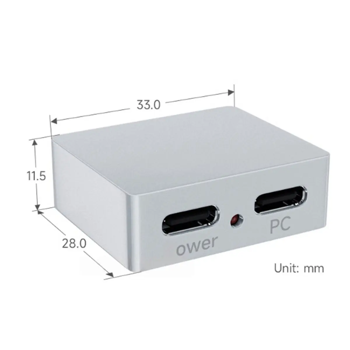 Can buy Type-C Power Splitter USB Signal Splitter Supports PiKVM Control 5V DC Power Supply with Reverse Polarity Protection