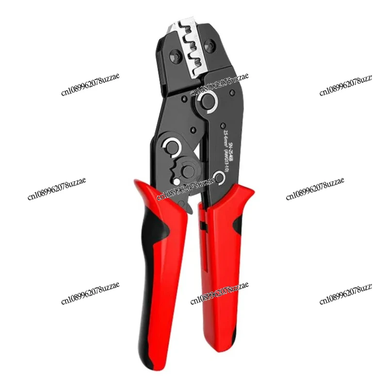 

Щипцы для обжима клемм для электриков, трудосберегающее храповое отверстие для холодного прессования, ручной нос для медного провода