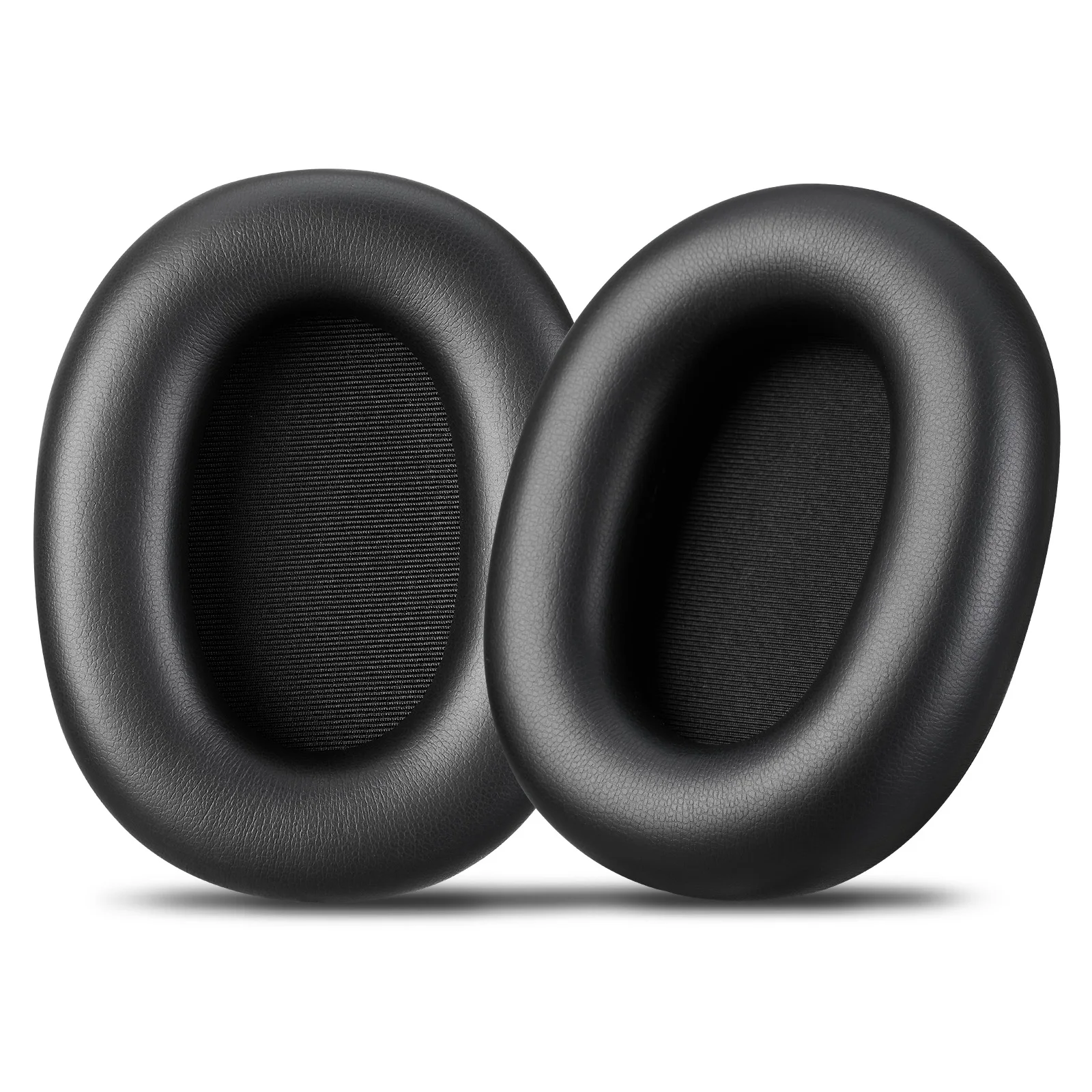Almohadillas para los oídos Carberon XM6 de PU – Almohadillas de repuesto extra grandes para Sony WH-1000XM6, de cuero PU extra grueso y duradero, color negro