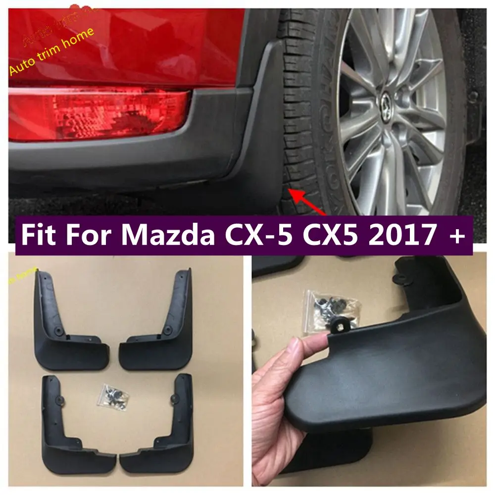 

Car Front & Rear Mudguards Mud Flap Flaps Splash Guards Fender Protective Cover Kit For Mazda CX-5 CX5 2017 - 2022 Accessories