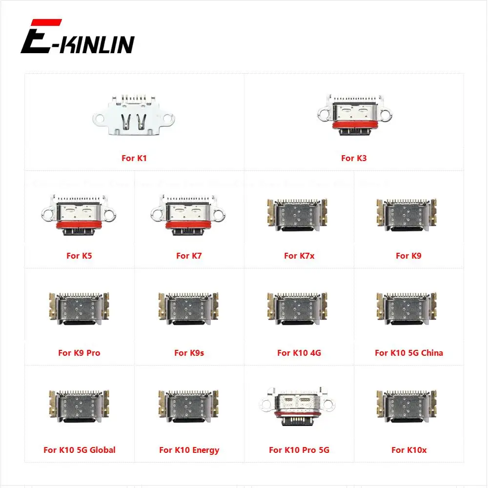 Type-C Micro USB Jack Charge Charging Connector Plug Dock Socket Port For OPPO K1 K3 K5 K7 K7x K9 K9s K10 Pro Energy 4G 5G