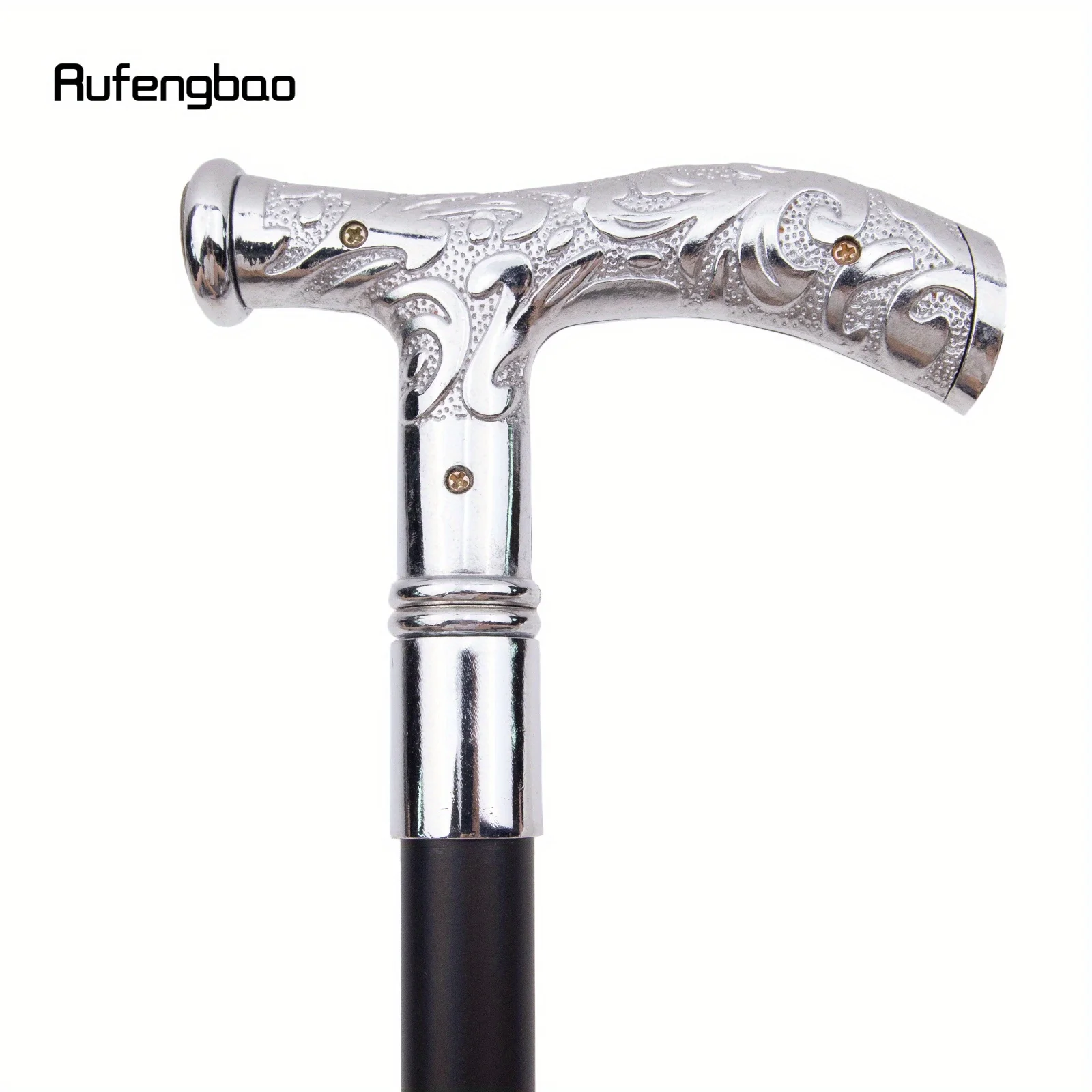 White Flower Eagle Cosplay Walking Cane Fashion Stick Decorative Cane For Halloween For Cosplay And Parties, For Cosplay & Party